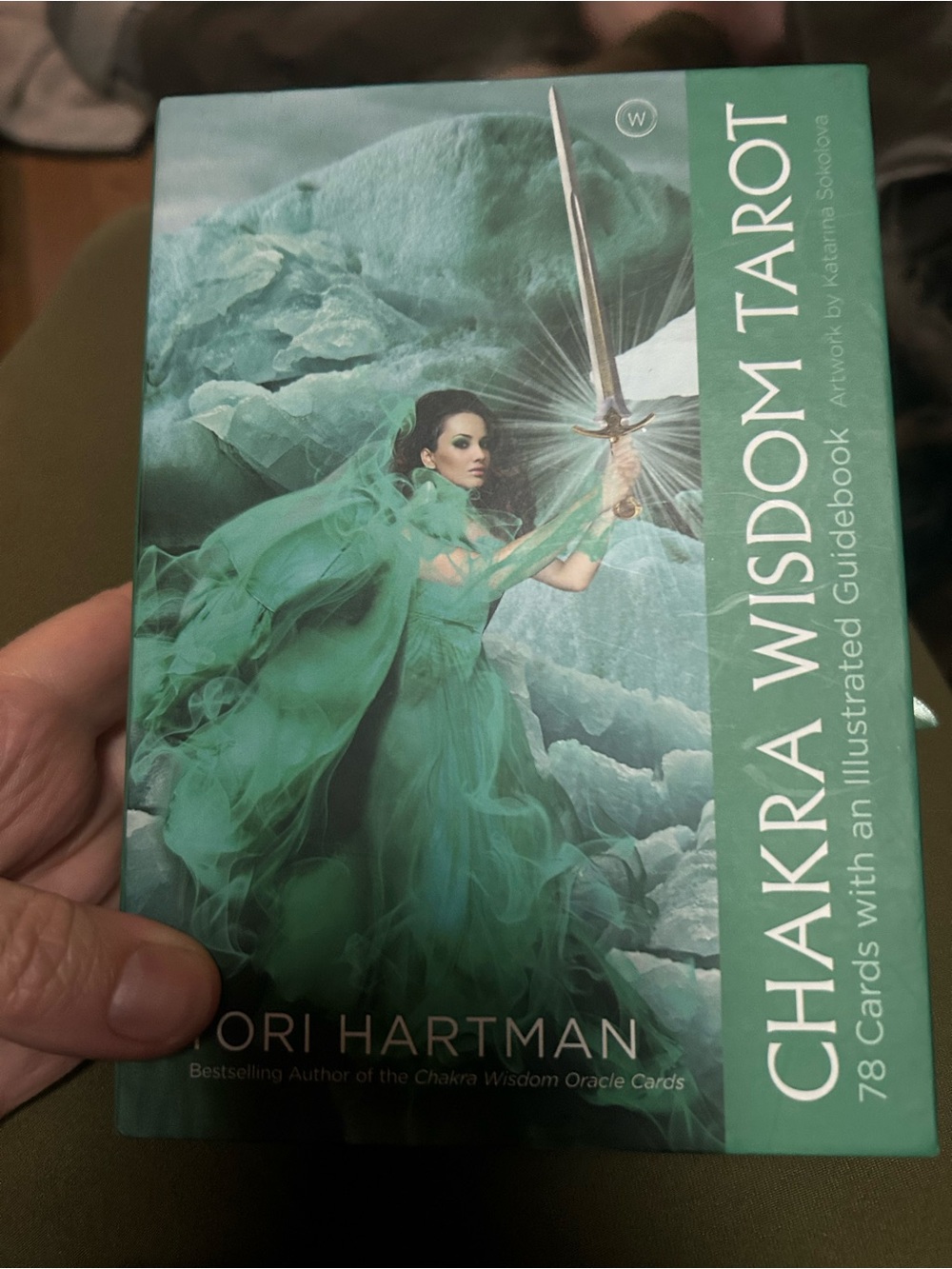 Chakra Wisdom Tarot Cards with Illustrated Guidebook by Lori Hartman